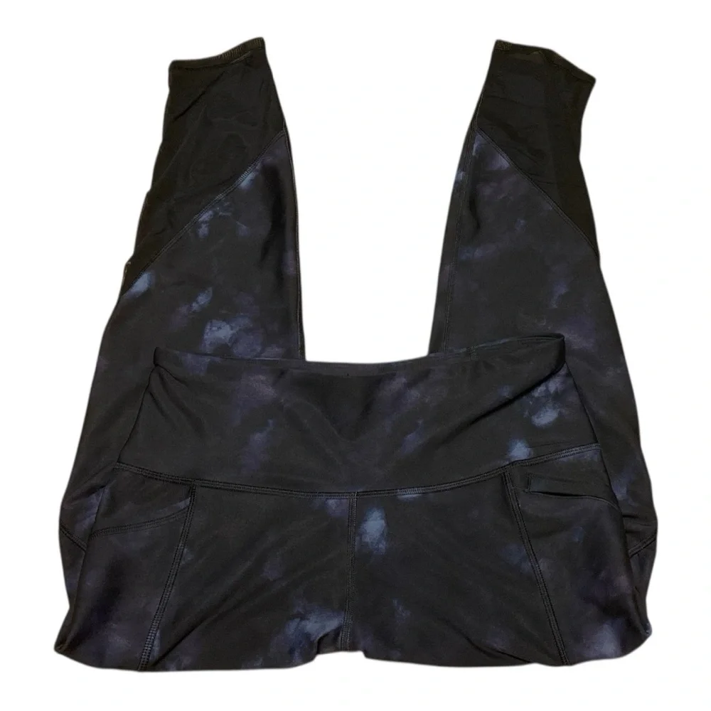 Old Navy Women’s High-Waisted PowerSoft Side-Pocket 7/8 Run Leggings Size L Gym - Picture 7 of 15